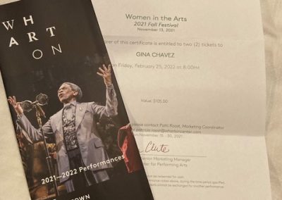 Wharton Center Gina Chavez tickets
