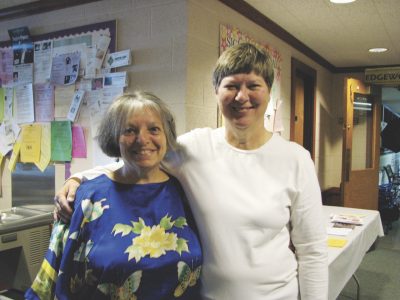 Priscilla Feigenbaum and Marie Hansen